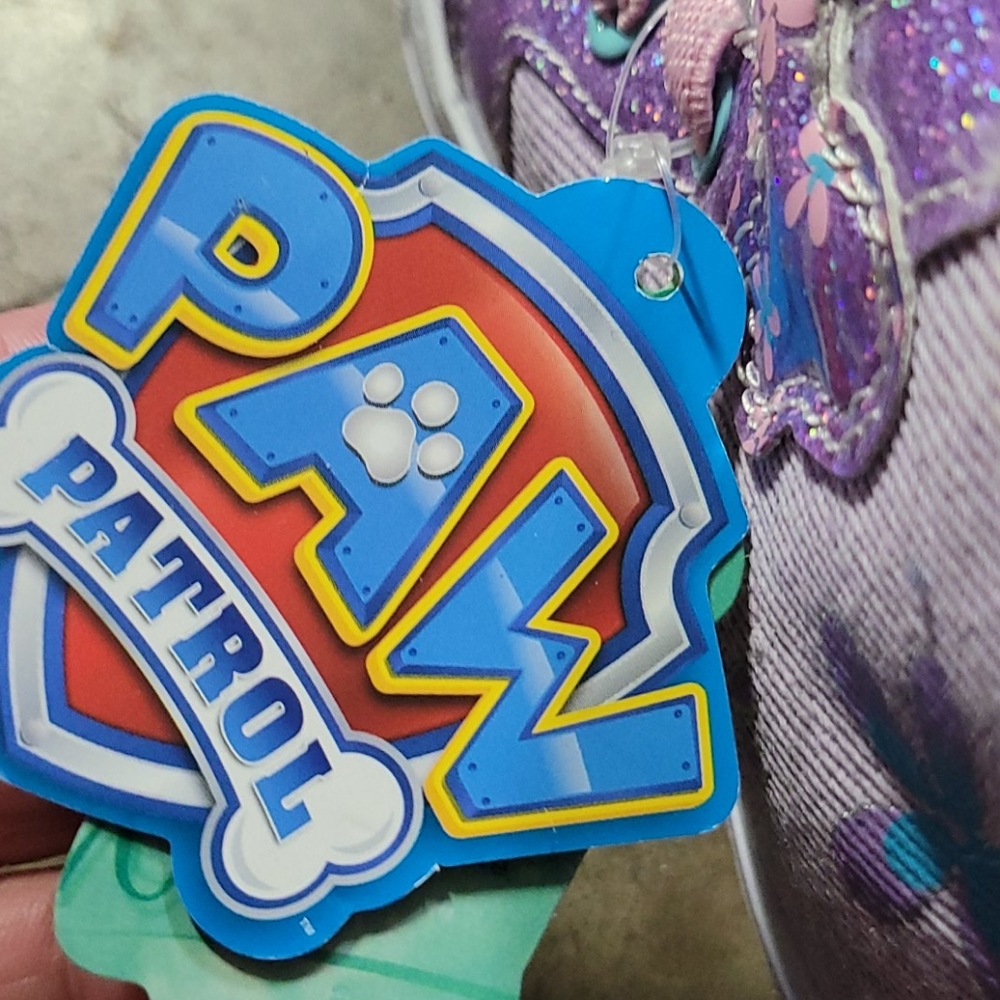 Paw patrol toddler/child size 8 shoe new new